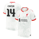 Liverpool CHIESA #14 Third Away Soccer Jersey 2024/25 - UCL Edition