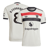 Manchester United B.FERNANDES #8 Third Away Soccer Jersey Authentic 2024/25