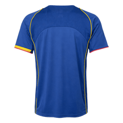 Men Retro Fan Version 2004/05 Arsenal Away Soccer Jersey Short Sleeve Blue