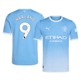 HAALAND #9 Manchester City Home Soccer Jersey 26/27 Blue
