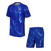 Chelsea Home Soccer Jersey Kit Authentic 2024/25 (Jersey+Shorts)