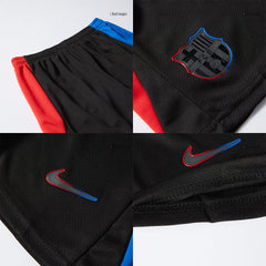 Barcelona Away Soccer Jersey Kit Kids(Jersey+Shorts)