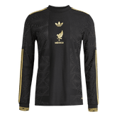 Authentic Mexico Long Sleeve Third Away Soccer Jersey 2025 - Gold Cup