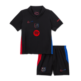 Barcelona Away Soccer Jersey Kit Kids(Jersey+Shorts)- Spotify Logo Without Text