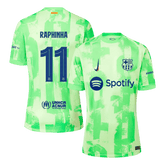 Barcelona RAPHINHA #11 Third Away Jersey - UCL Edition