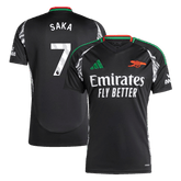 Arsenal SAKA #7 Away Soccer Jersey 2024/25