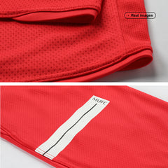 Manchester United SCHOLES #18 Home Soccer Jersey Retro 2007/08