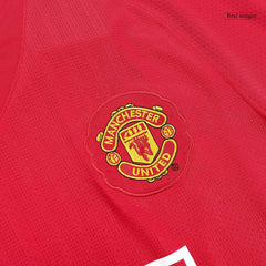 Manchester United ROONEY #10 Home Soccer Jersey Retro 2007/08 - Long Sleeve