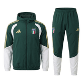 Italy Hoodie Training Tracksuit Kit(Top+Pants) 2026 Green