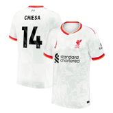 Liverpool CHIESA #14 Third Away Soccer Jersey 2024/25