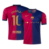 Barcelona COLDPLAY #10 Home Soccer Jersey 2024/25