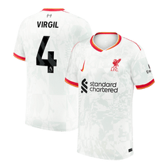Liverpool VIRGIL #4 Third Away Soccer Jersey 2024/25