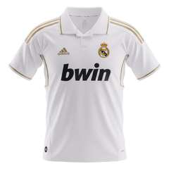 Retro 11/12 Real Madrid Home Soccer Jersey White