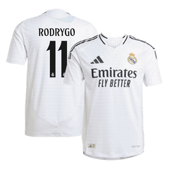 Real Madrid RODRYGO #11 Home Jersey Authentic
