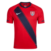Men Retro Fan Version USA Away Soccer Jersey 2011 Red