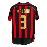 AC Milan MALDINI #3 Home Jersey Retro 2006/07