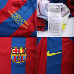 Barcelona Home Jersey Retro 2005/06 - UCL Final