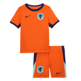 Netherlands Home Jersey Kit EURO 2024 Kids(Jersey+Shorts)