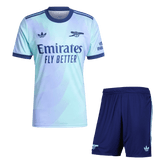 Arsenal Third Away Soccer Jersey Kit (Jersey+Shorts)