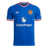 Men Player Version Manchester United Away Soccer Jersey 2026/27 Blue