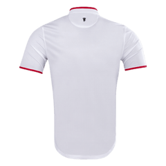 Men Retro Fan Version 13/14 Manchester United Away Soccer Jersey White