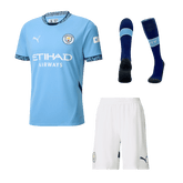 Manchester City Home Jersey Kit (Jersey+Shorts+Socks)