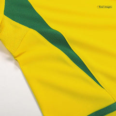 Brazil RONALDO #9 Home Soccer Jersey Retro 2002/03