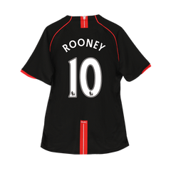 Manchester United ROONEY #10 Away Soccer Jersey Retro 2007/08