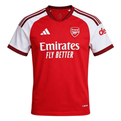 CHAMPIONS #26 Arsenal Premier League Champions Home Soccer Jersey 2026/27 Red