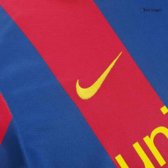 Barcelona XAVI #6 Home Soccer Jersey Retro 2010/11