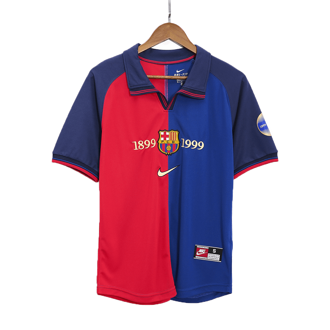 Barcelona Home Jersey Retro 1999/00