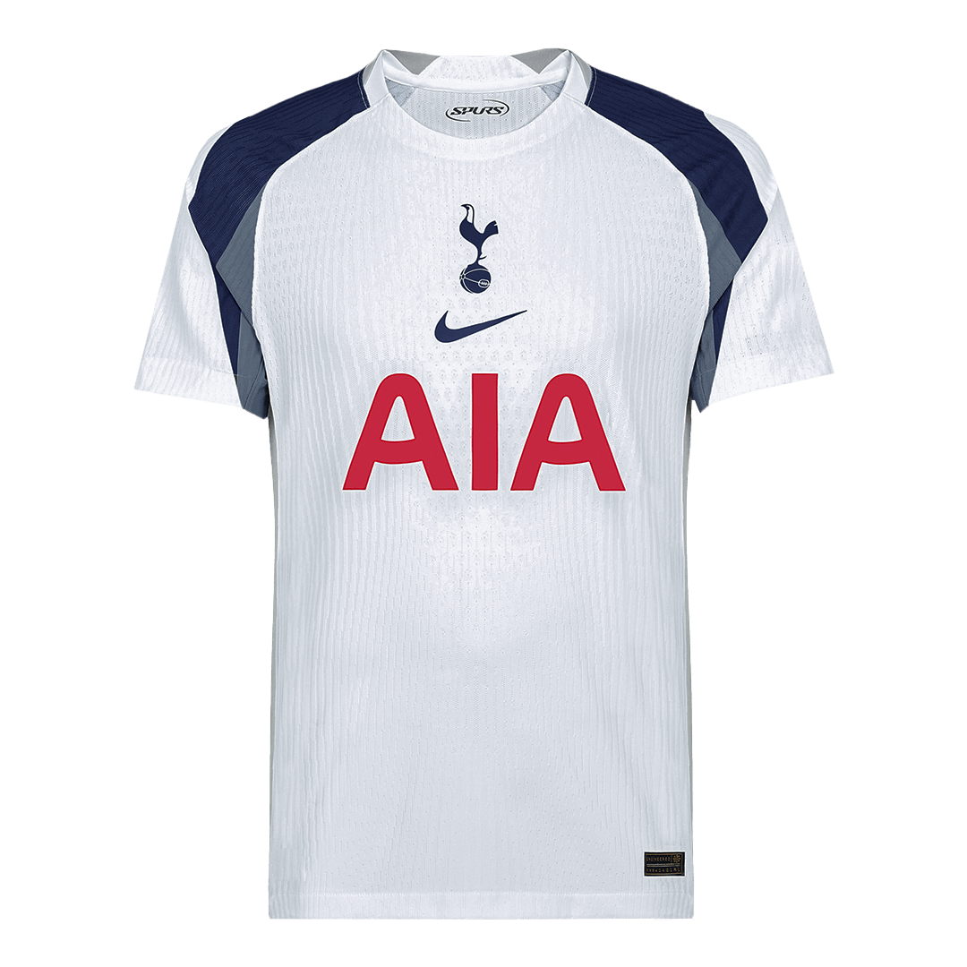 Authentic Tottenham Hotspur Home Soccer Jersey 2025/26 White
