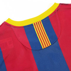Barcelona XAVI #6 Home Soccer Jersey Retro 2010/11
