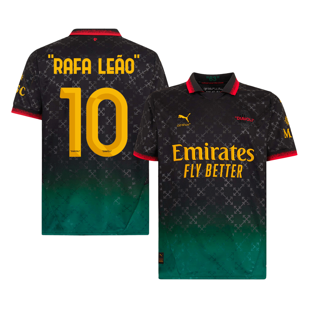 AC Milan "RAFA LEÃO" #10 Fourth Away Soccer Jersey 2024/25