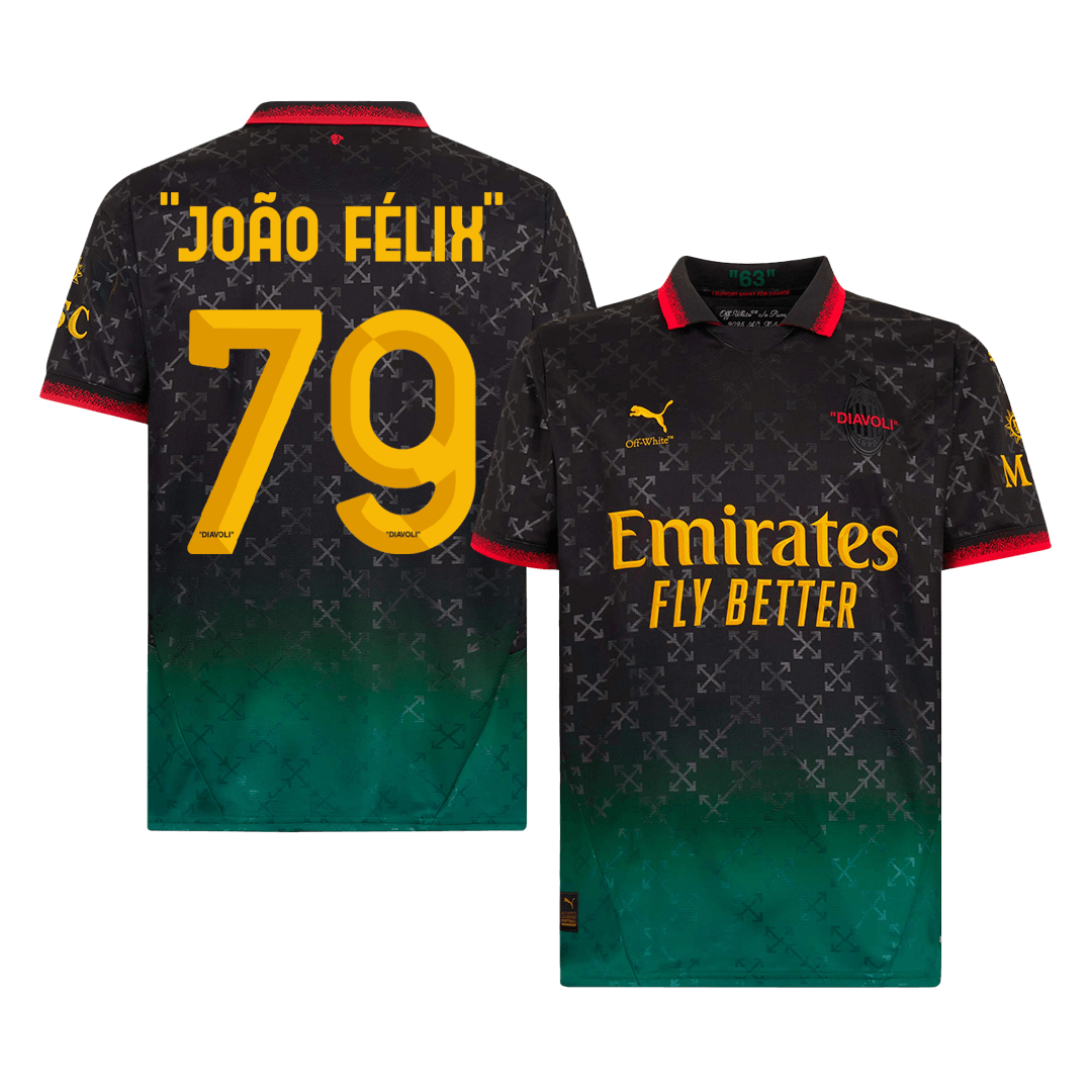 AC Milan "JOÃO FÉLIX" #79 Fourth Away Soccer Jersey 2024/25