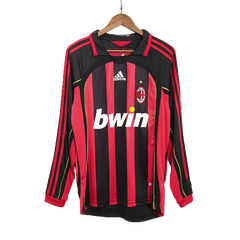 AC Milan Home Jersey Retro 2006/07 - Long Sleeve