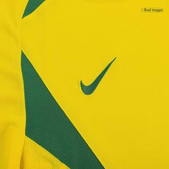 Brazil RONALDINHO #11 Home Soccer Jersey Retro 2002/03