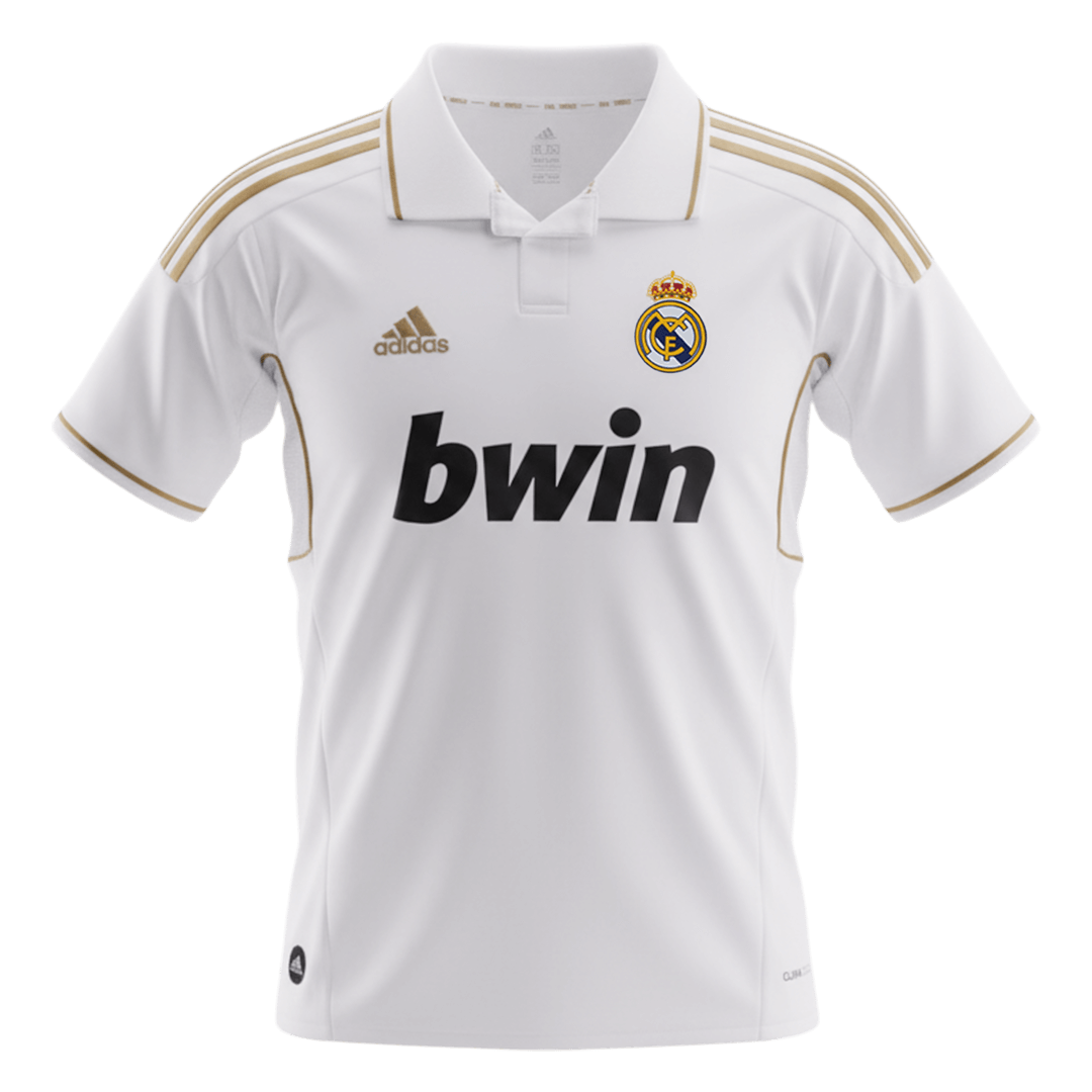 Retro 11/12 Real Madrid Home Soccer Jersey White