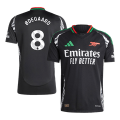 Arsenal ØDEGAARD #8 Away Soccer Jersey Authentic 2024/25
