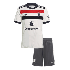 Manchester United Third Away Soccer Jersey Kit  Kids(Jersey+Shorts)