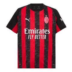 AC Milan Home Soccer Jersey 2025/26 Red&Black