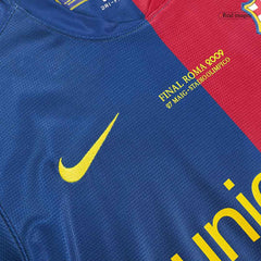 Barcelona XAVI #6 Home Soccer Jersey Retro 2008/09